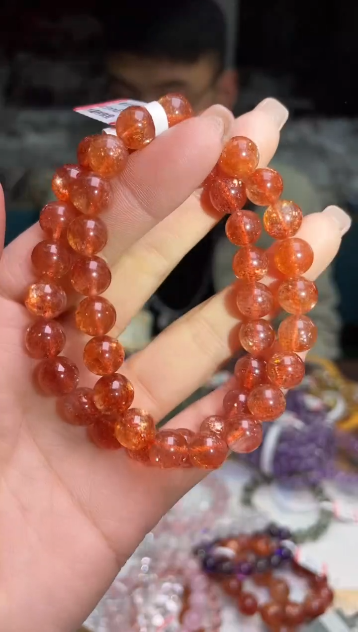【闪购商品】日光石手串/385未镶嵌多样性发一件