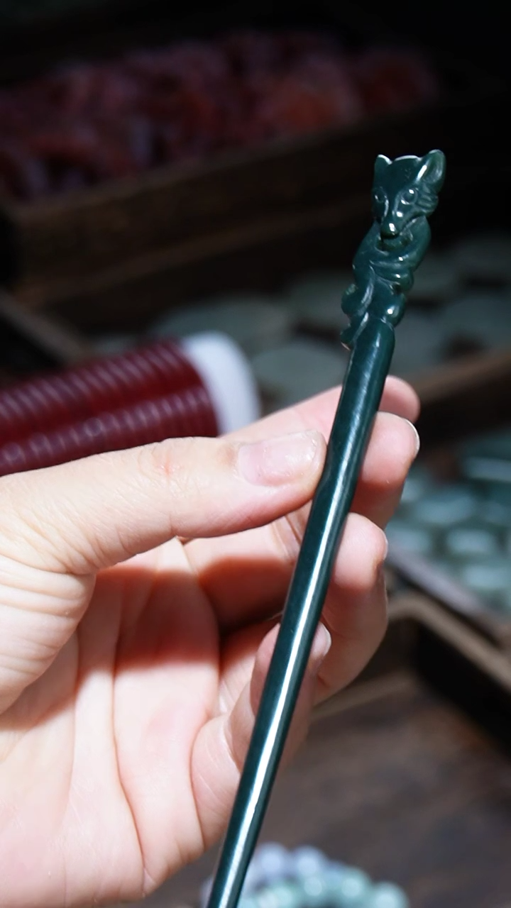 【闪购商品】和田玉发簪未镶嵌0001