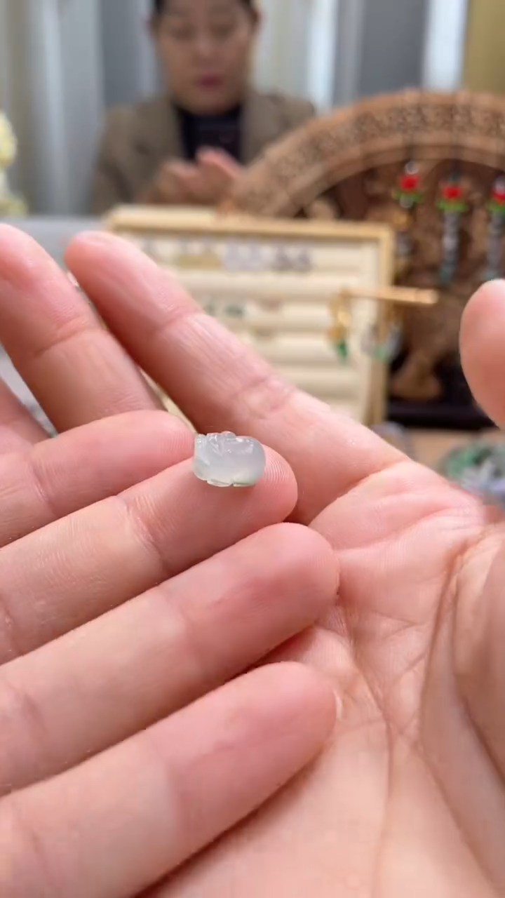 【闪购商品】翡翠颈饰未镶嵌貔貅