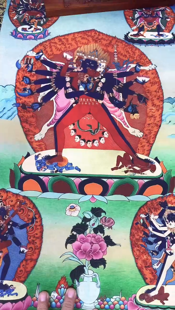 卷轴画035胜了金刚