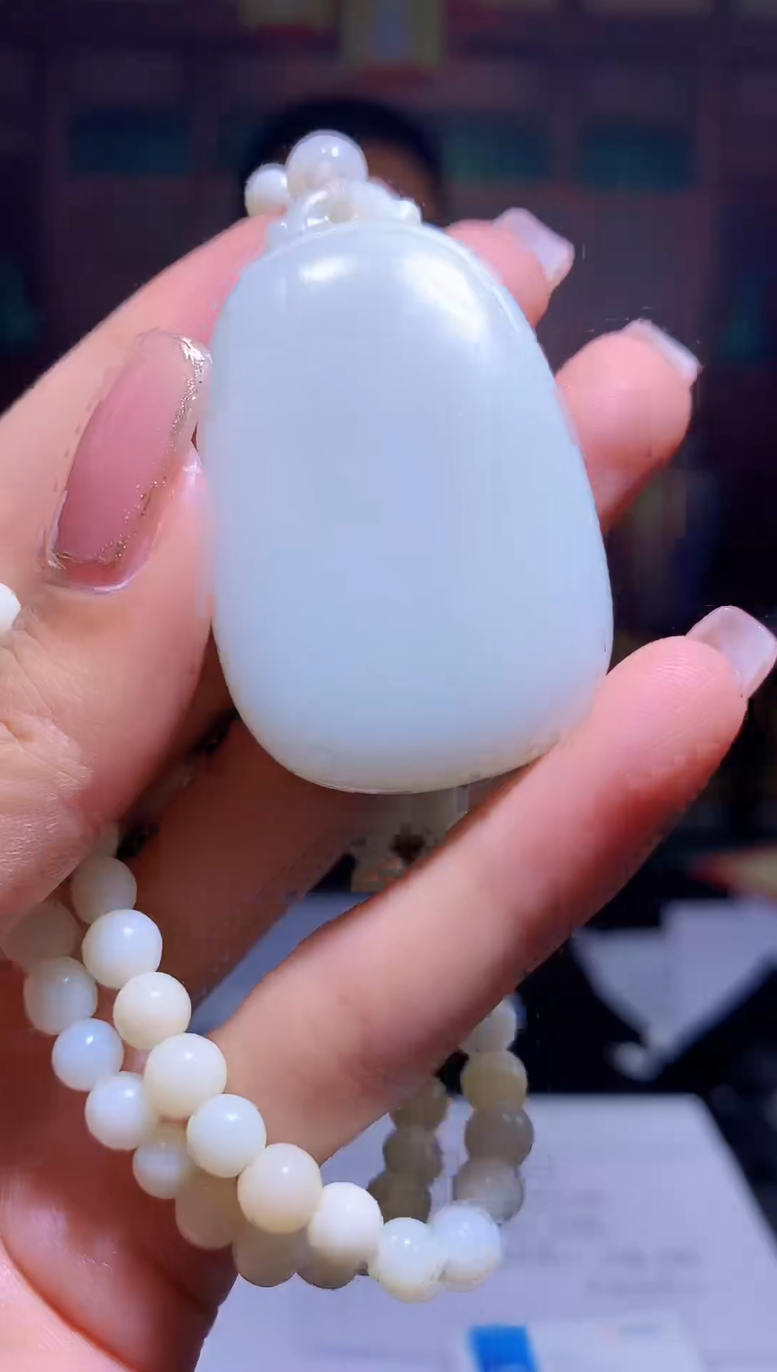 定制和田玉Boss阳天然和田玉（拍一发一)