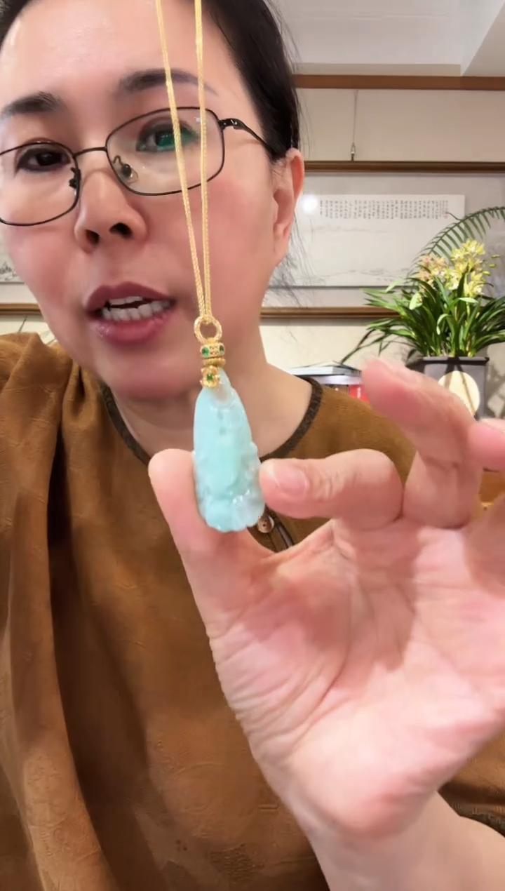 【闪购商品】翡翠颈饰未镶嵌国风