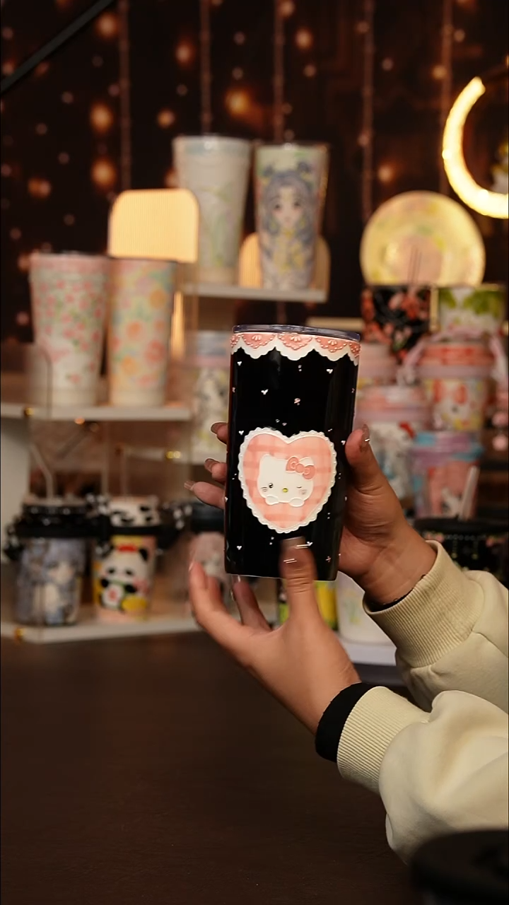 （玉泥）景德镇手工手绘文创陶瓷杯