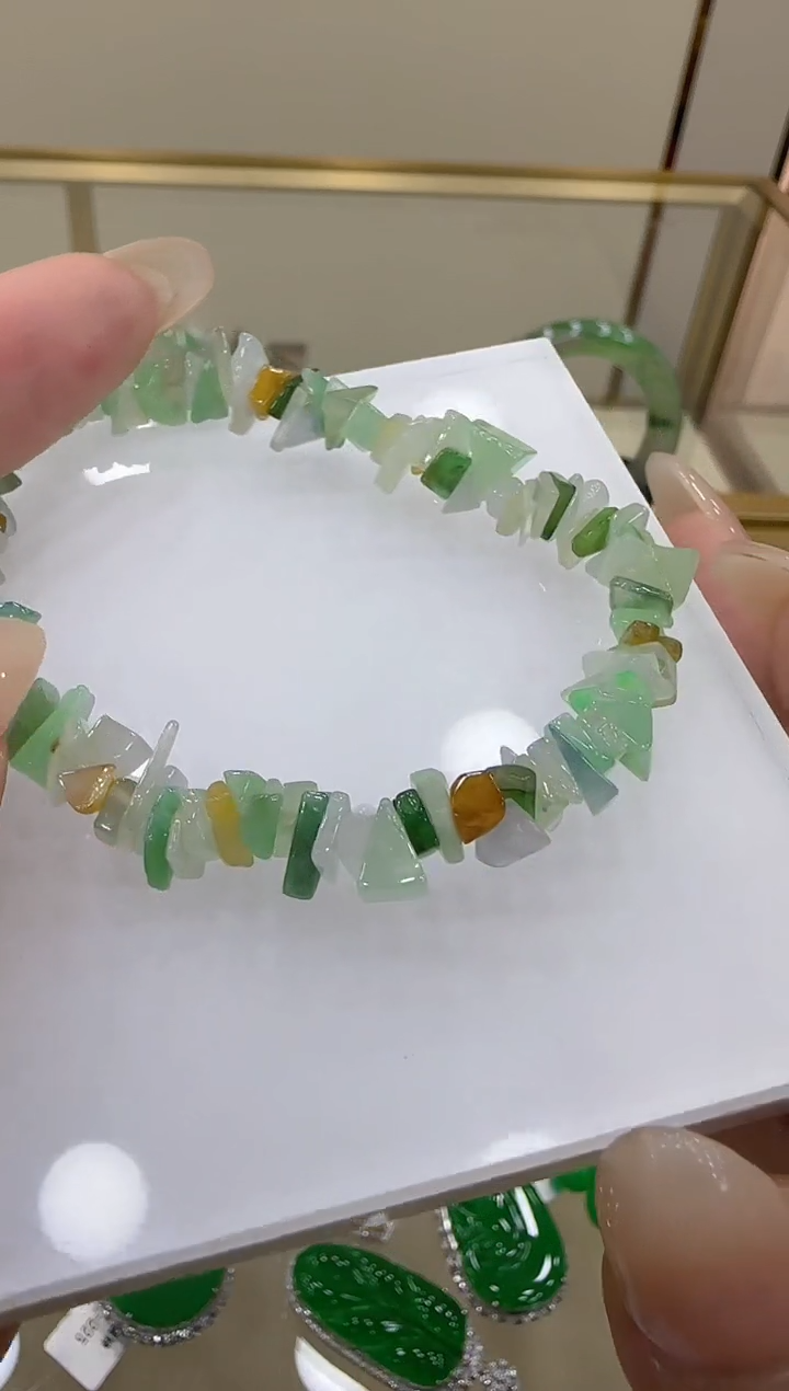 【闪购商品】翡翠手串未镶嵌团购多样性发一件