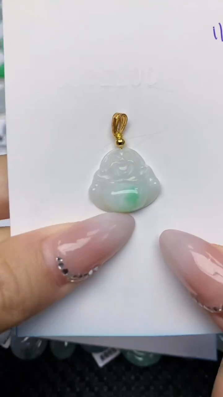 【闪购商品】翡翠颈饰未镶嵌天然翡翠A货 11