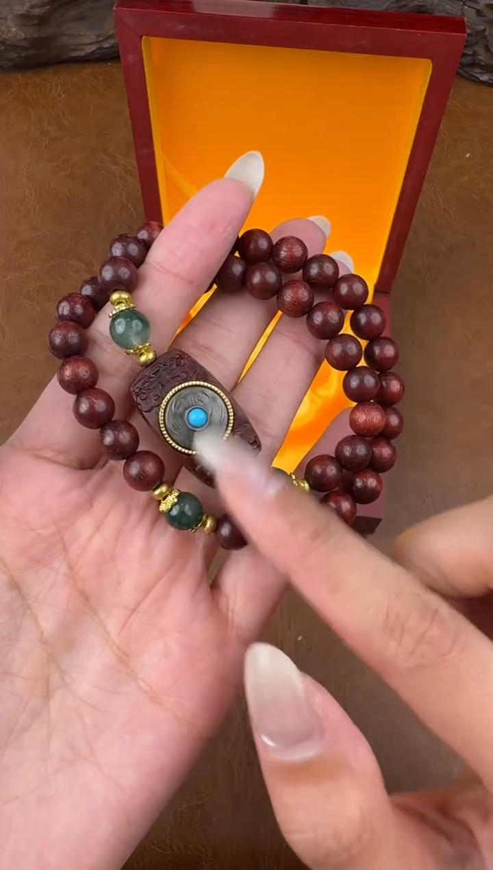 墨韵阁文玩小叶紫檀链接@@SP059