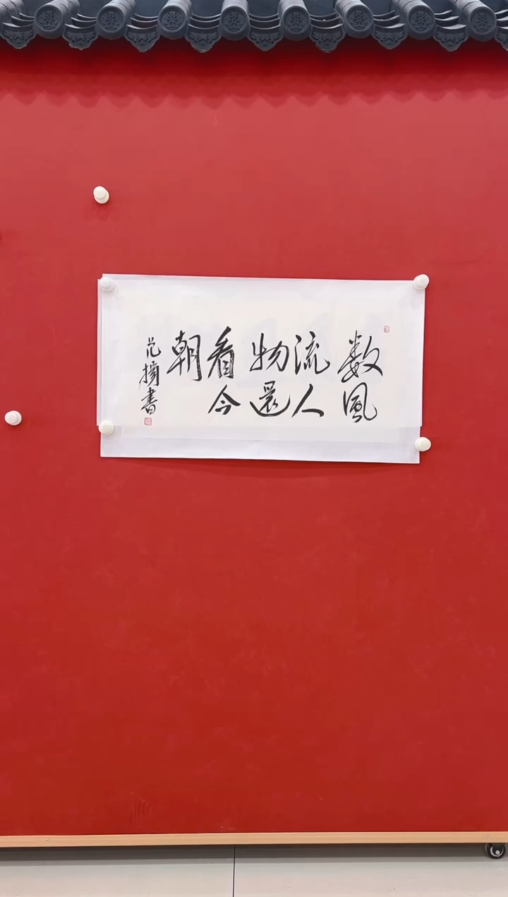 【闪购商品】书法范老师  书法  2平尺