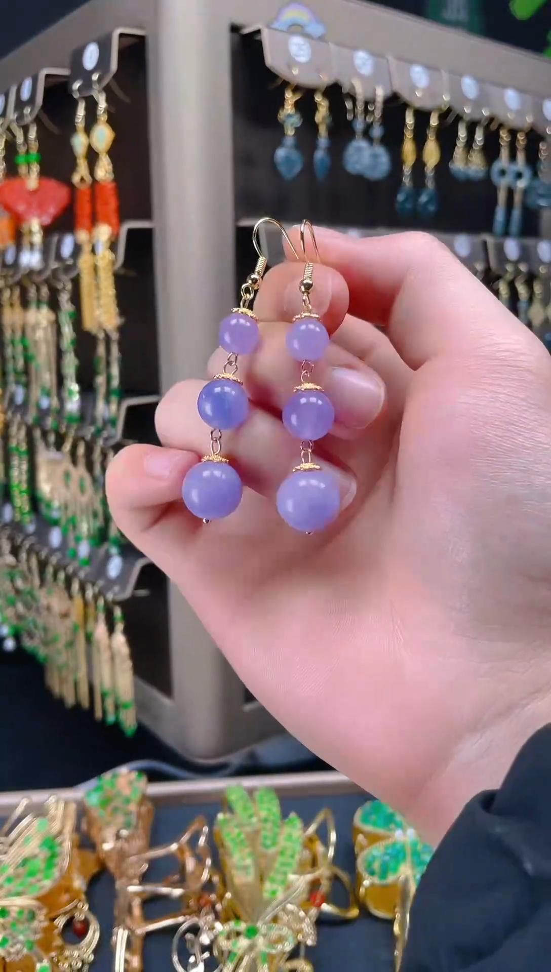 【闪购商品】玛瑙/玉髓耳饰合金064玛瑙饰品