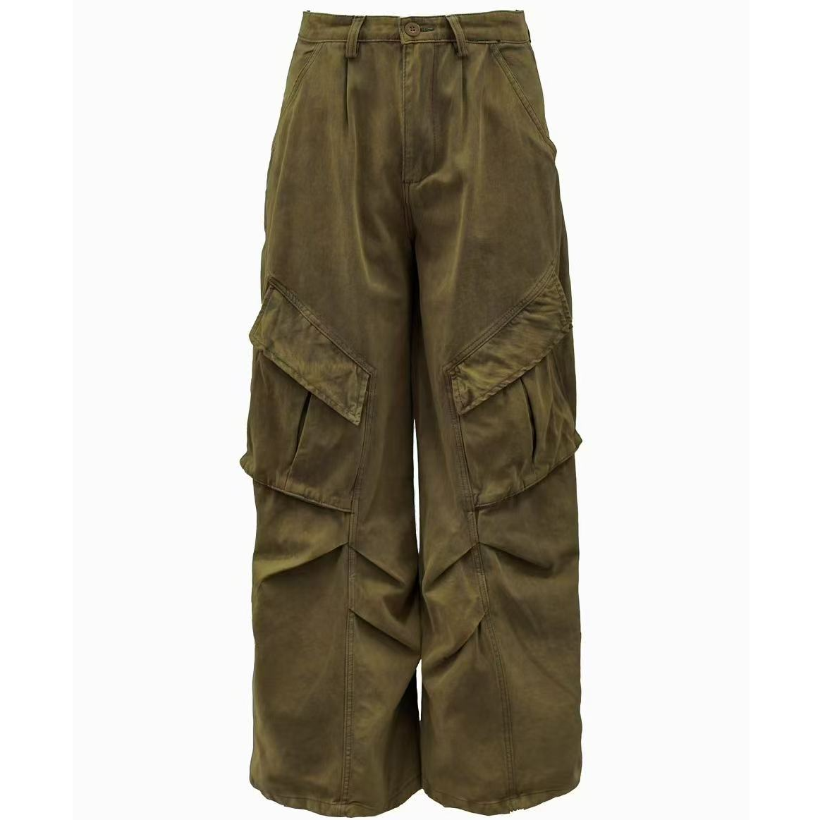 工装裤春款多口袋男女同款