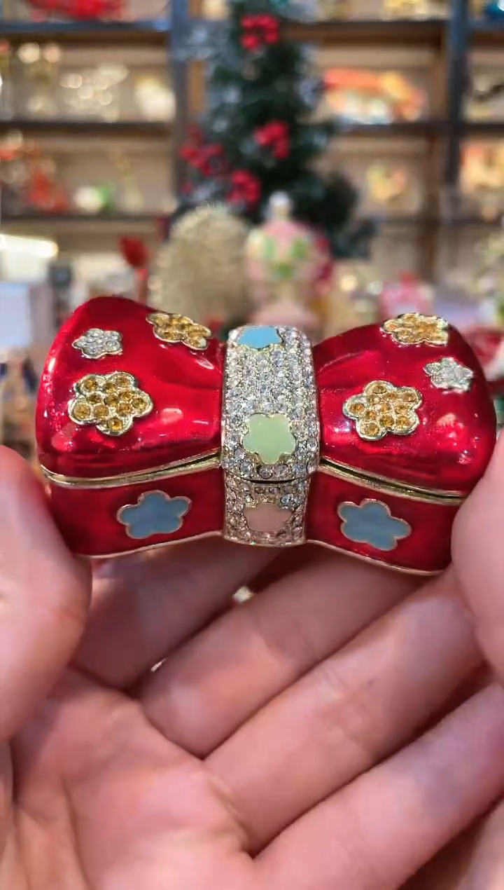 【闪购商品】珐琅彩首饰收纳盒