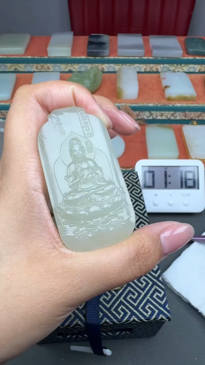 【闪购商品】和田玉颈饰未镶嵌婷婷