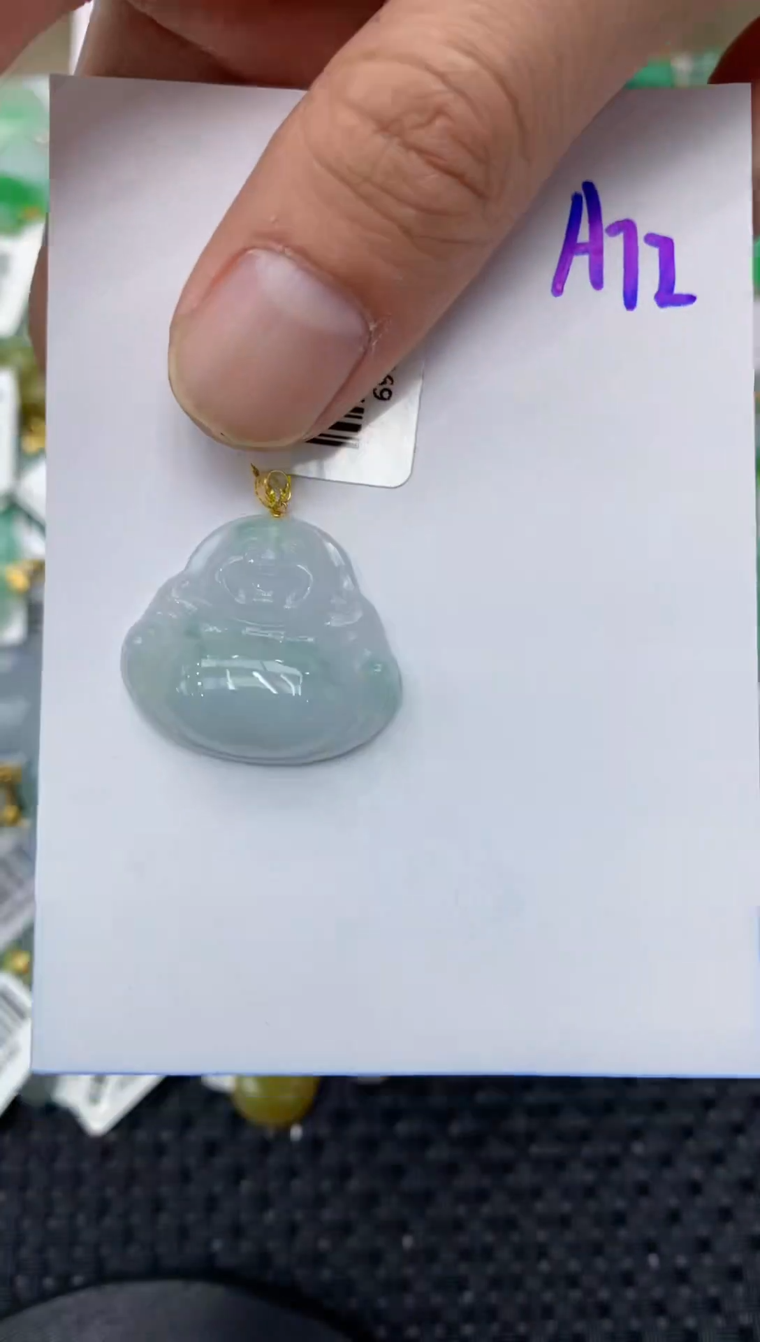 【闪购商品】翡翠颈饰18K金镶嵌111111111