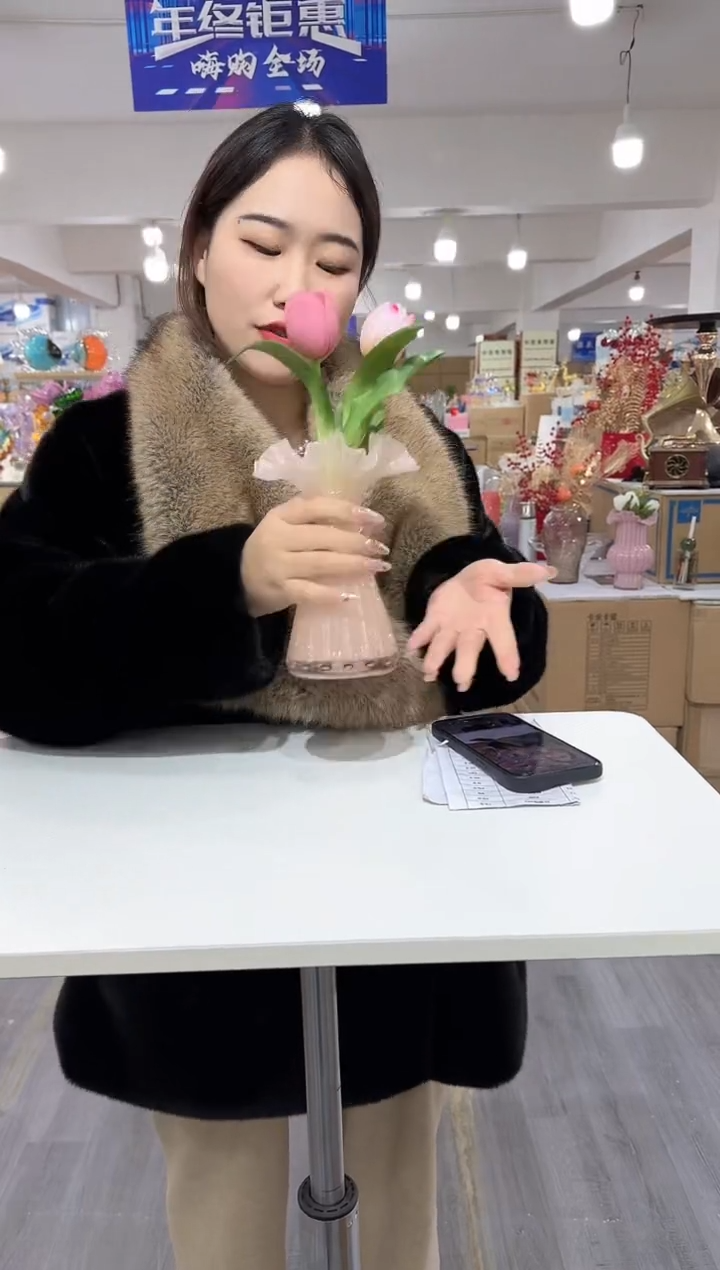 【闪购商品】琉璃简屿花器G-63品