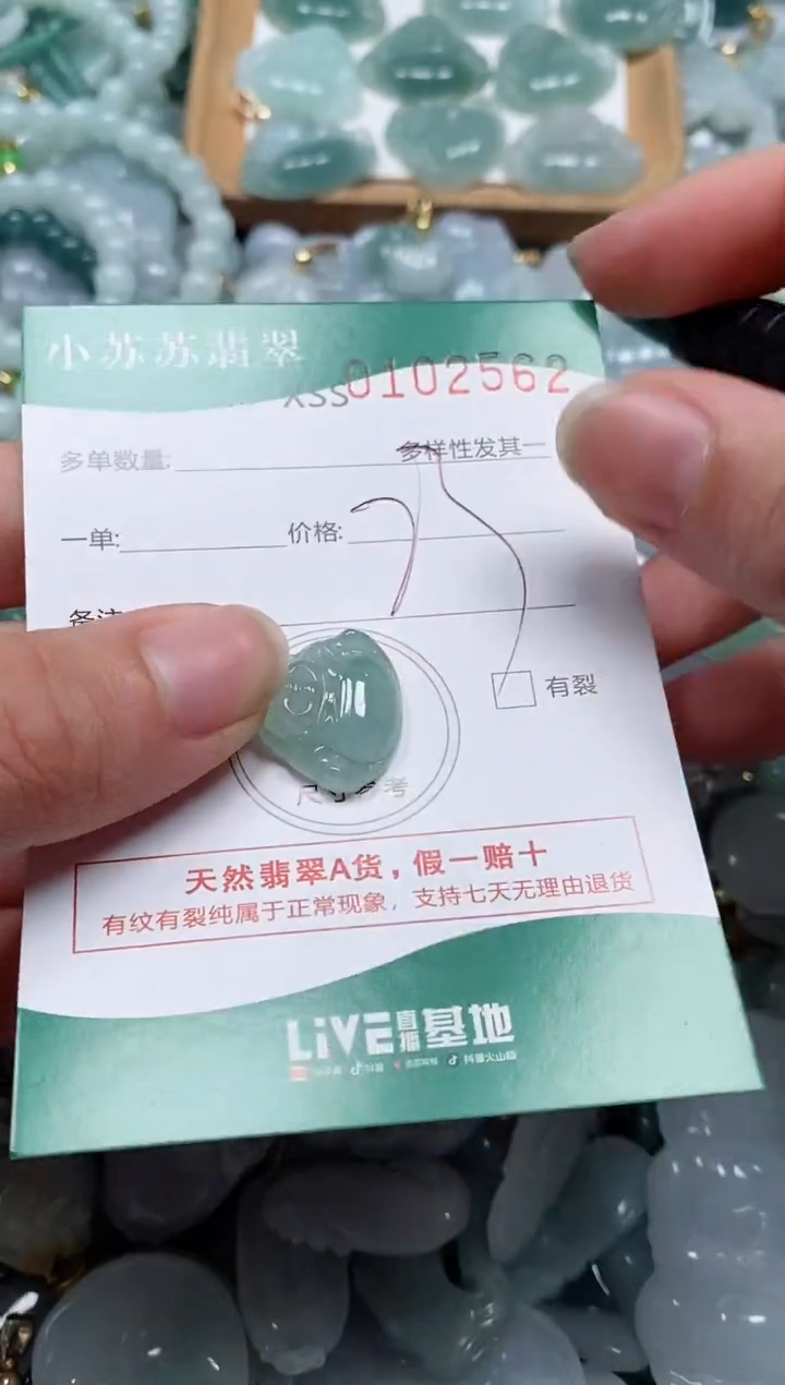 【闪购商品】翡翠颈饰未镶嵌闪购商品0102562