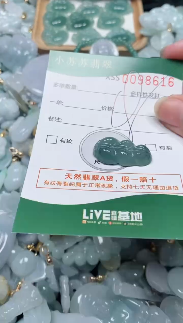 【闪购商品】翡翠颈饰未镶嵌闪购商品0098616
