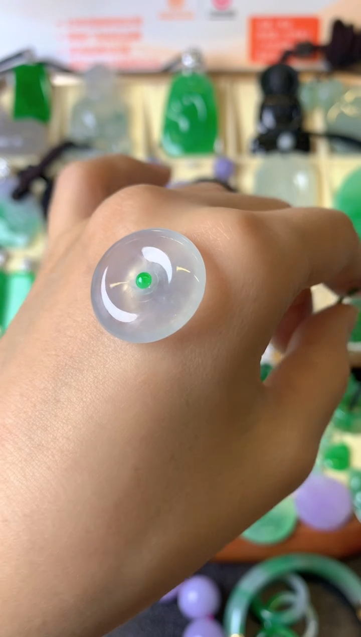 【闪购商品】定制翡翠未镶嵌1裸玉（客户意向镶嵌）