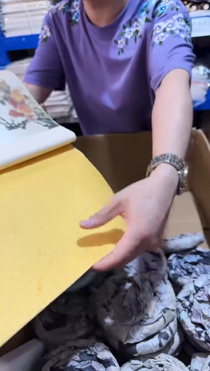 纯手工5色故乡的梅花对开1包50张