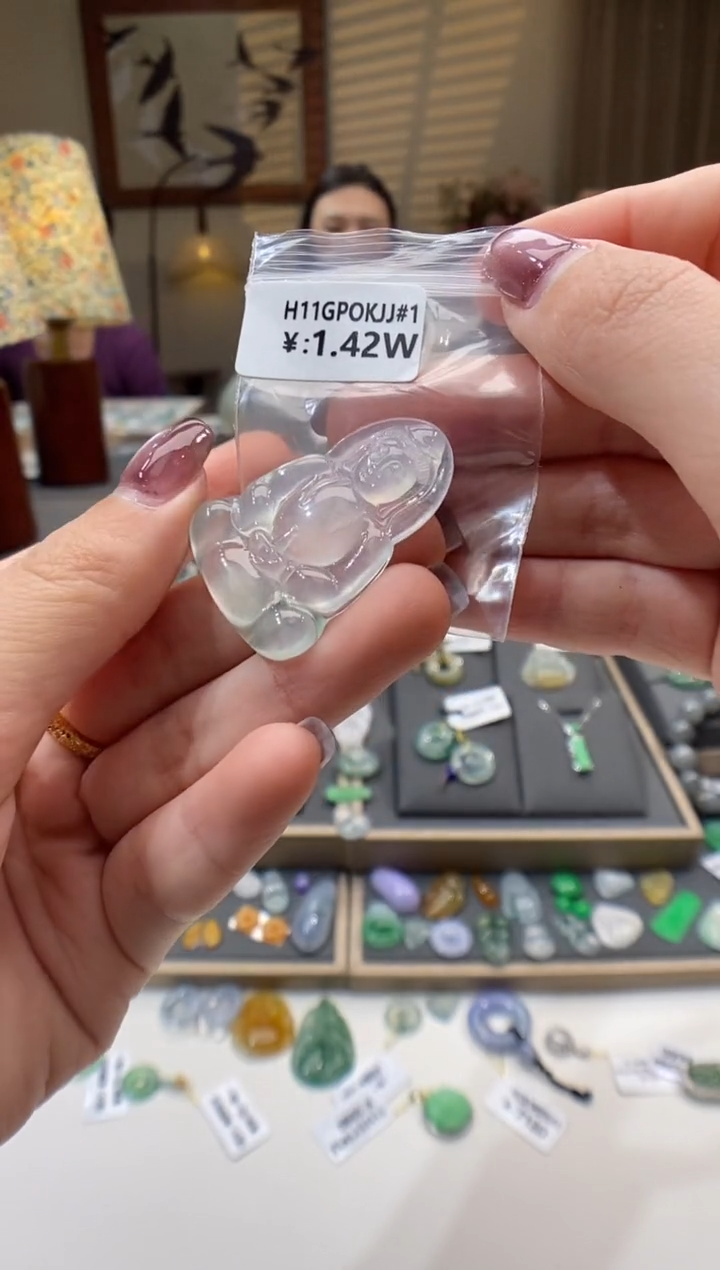 【闪购商品】翡翠未镶嵌颈饰观音