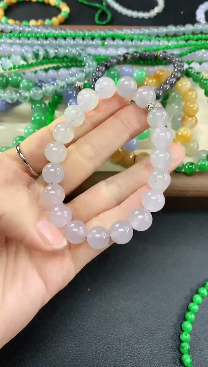 未镶嵌手串翡翠246|4500