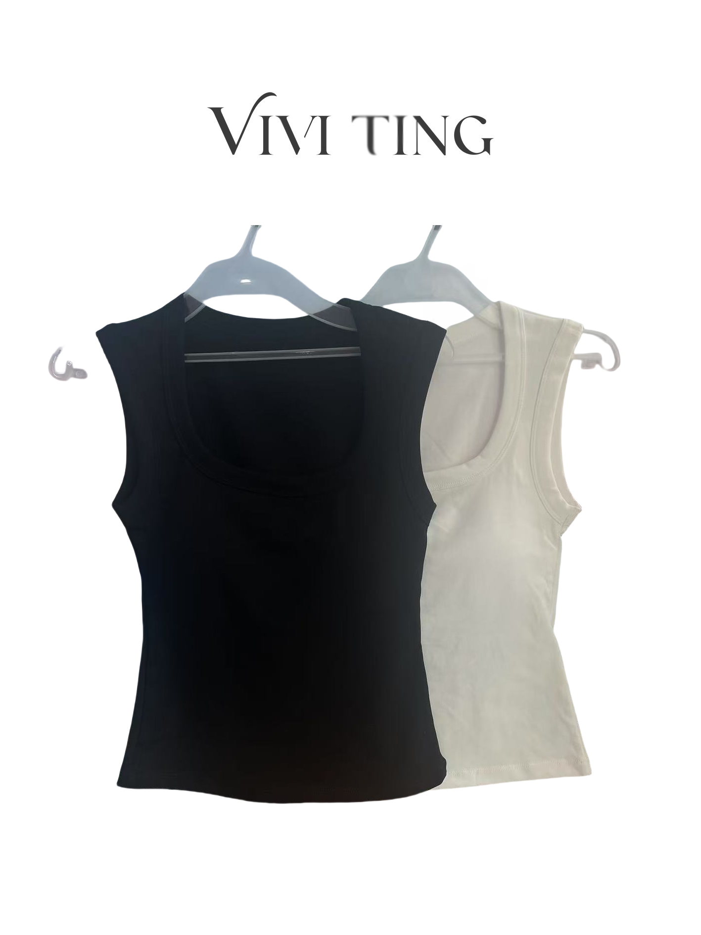 【VIVI·TING】婷姐推荐时尚通勤打底无袖美背s628