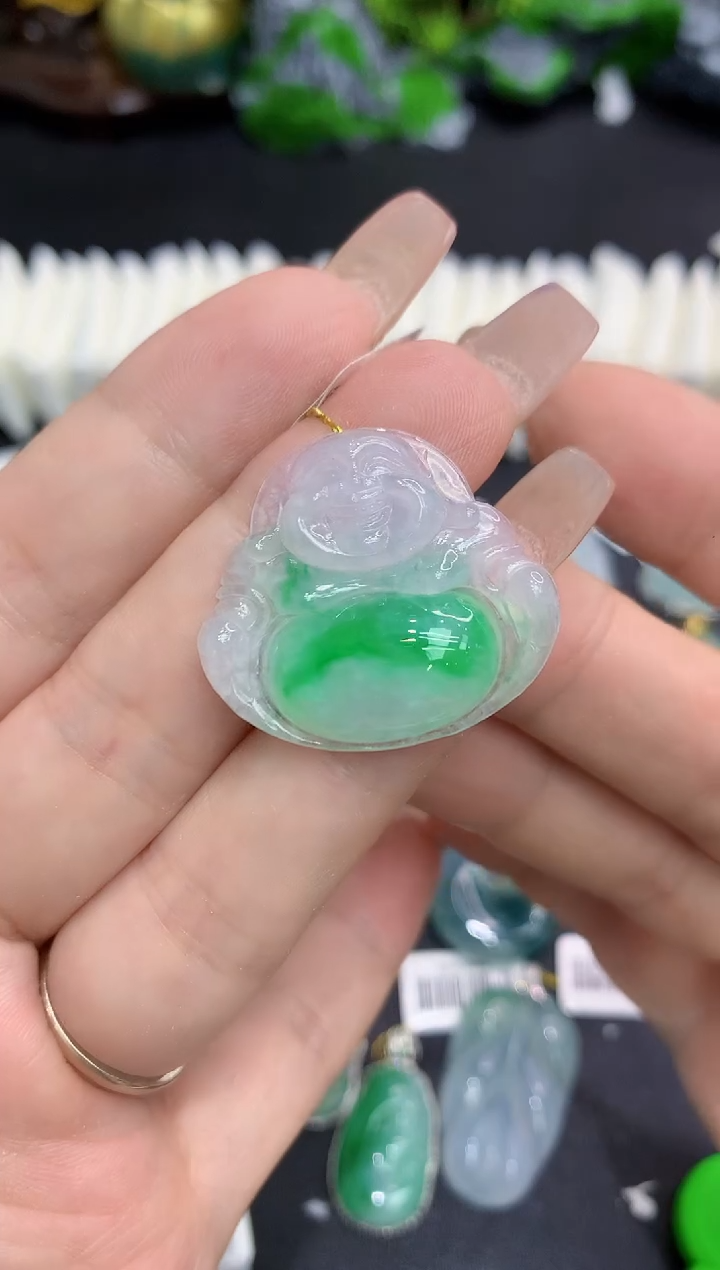 翡翠未镶嵌吊坠(不含链)11111