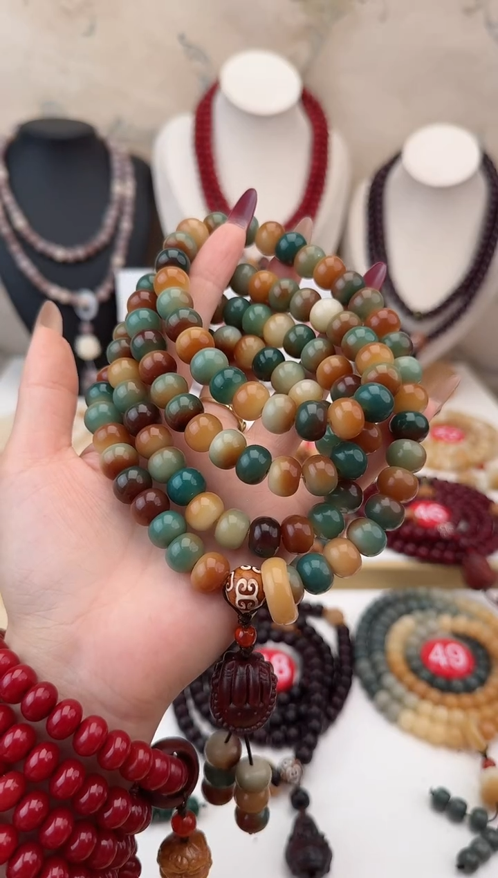 【闪购商品】菩提根/象牙果手串敦煌佛手款福利