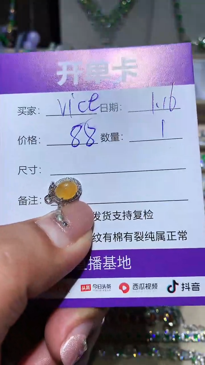 【闪购商品】翡翠耳饰未镶嵌向 Vice Versa