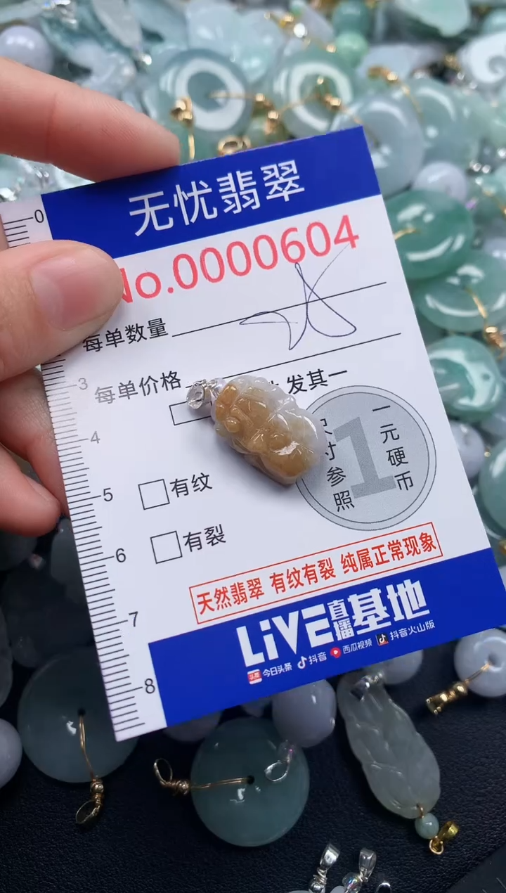 颈饰未镶嵌翡翠604