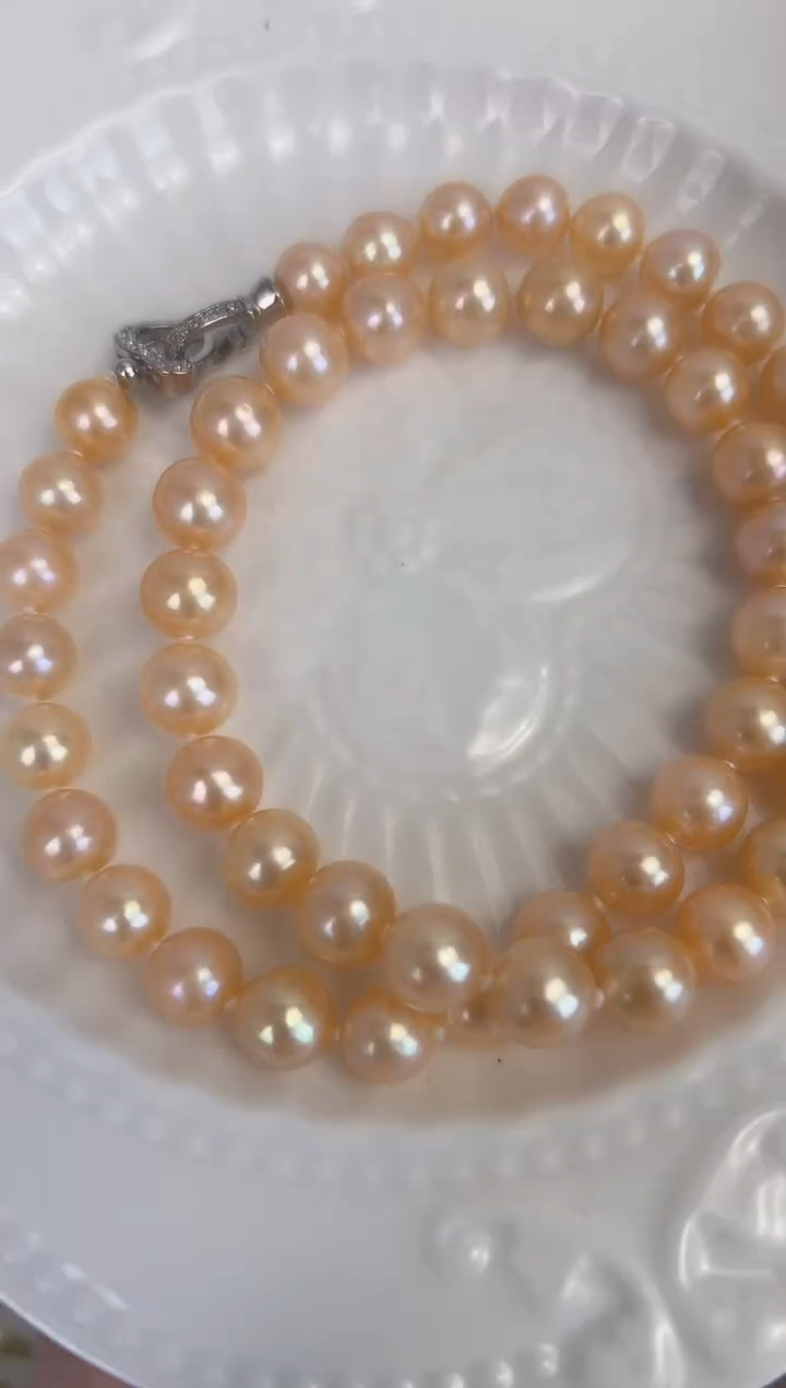 【闪购商品】淡水珍珠颈饰银S925镶嵌499