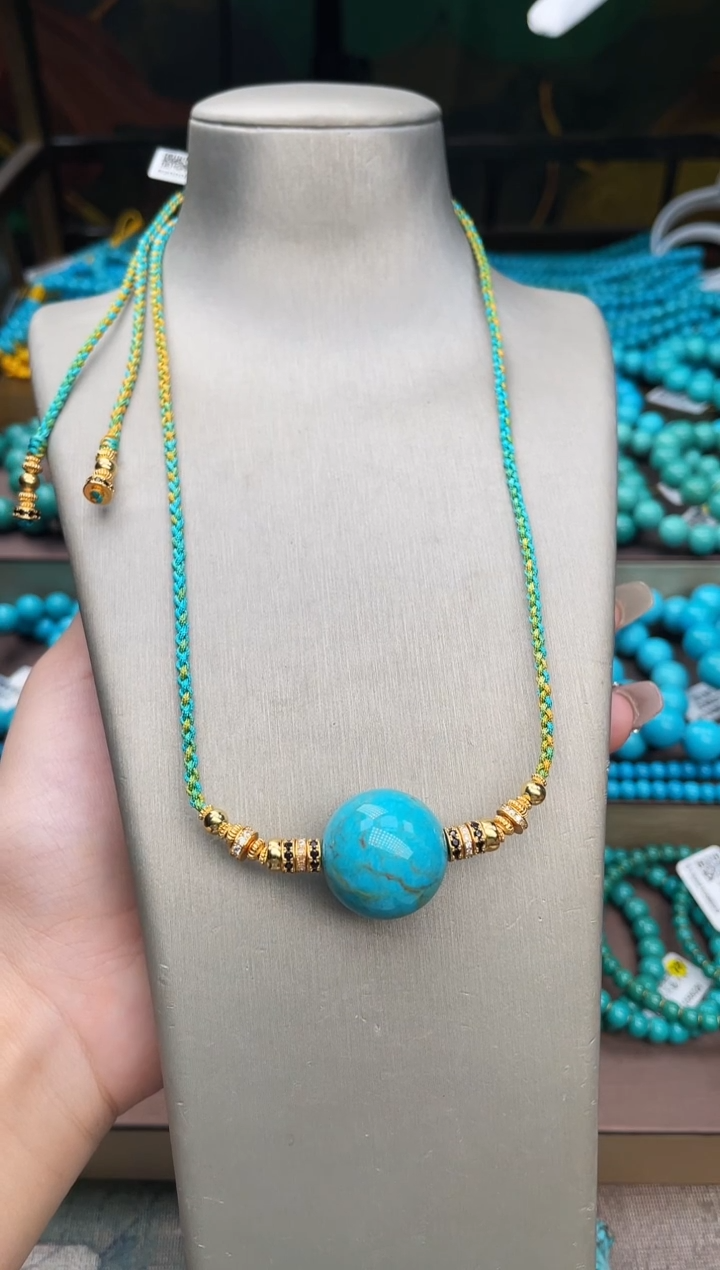 未镶嵌绿松石珠宝奇石A08