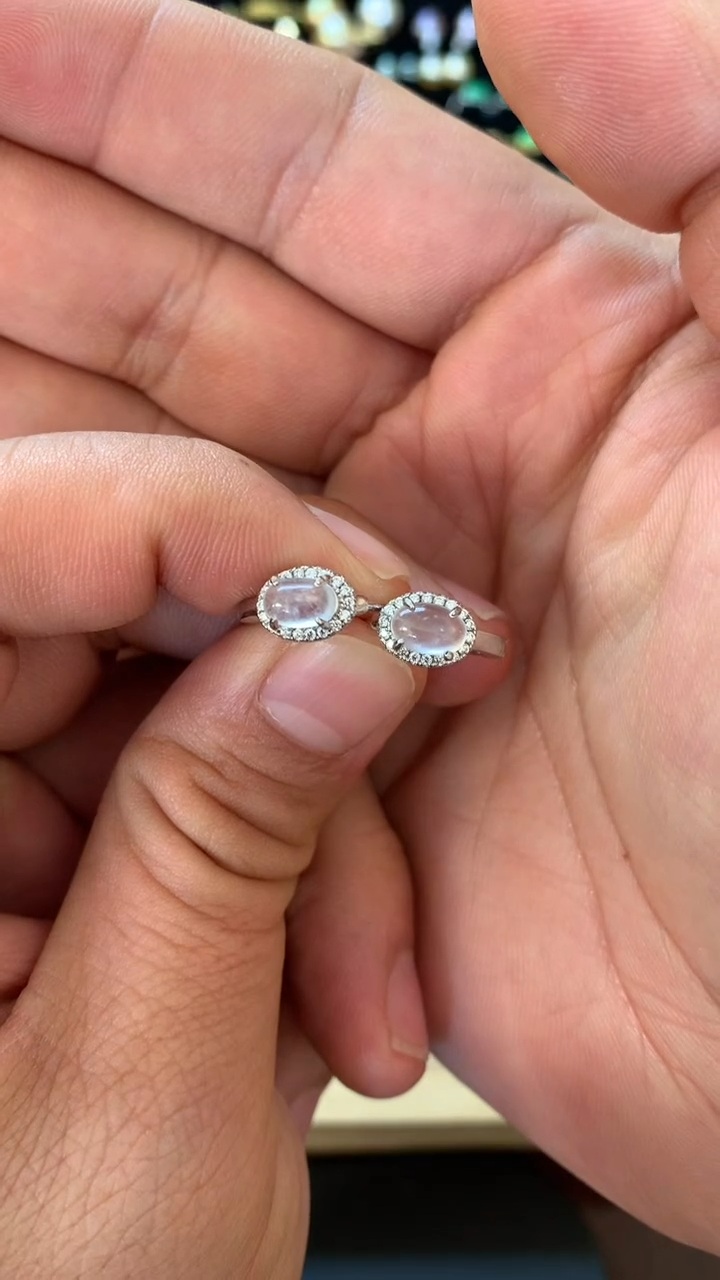 未镶嵌翡翠耳饰耳扣