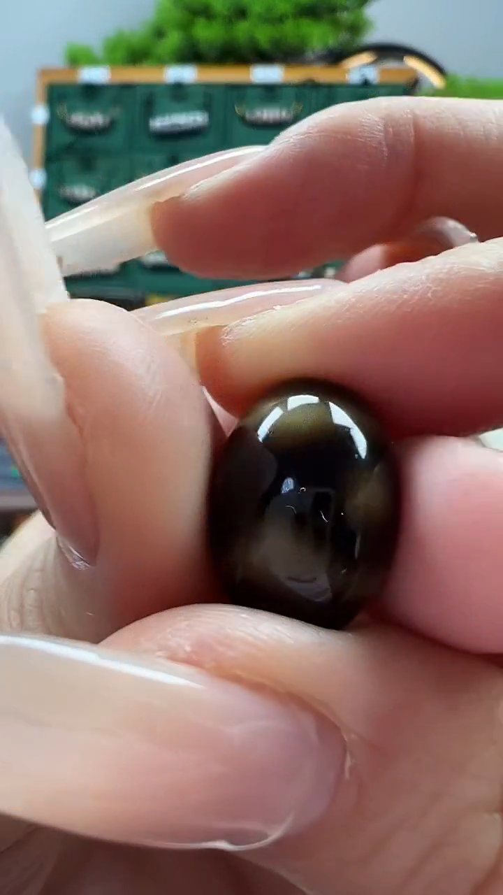 玛瑙/玉髓（覆膜）颈饰未镶嵌47（微瑕）