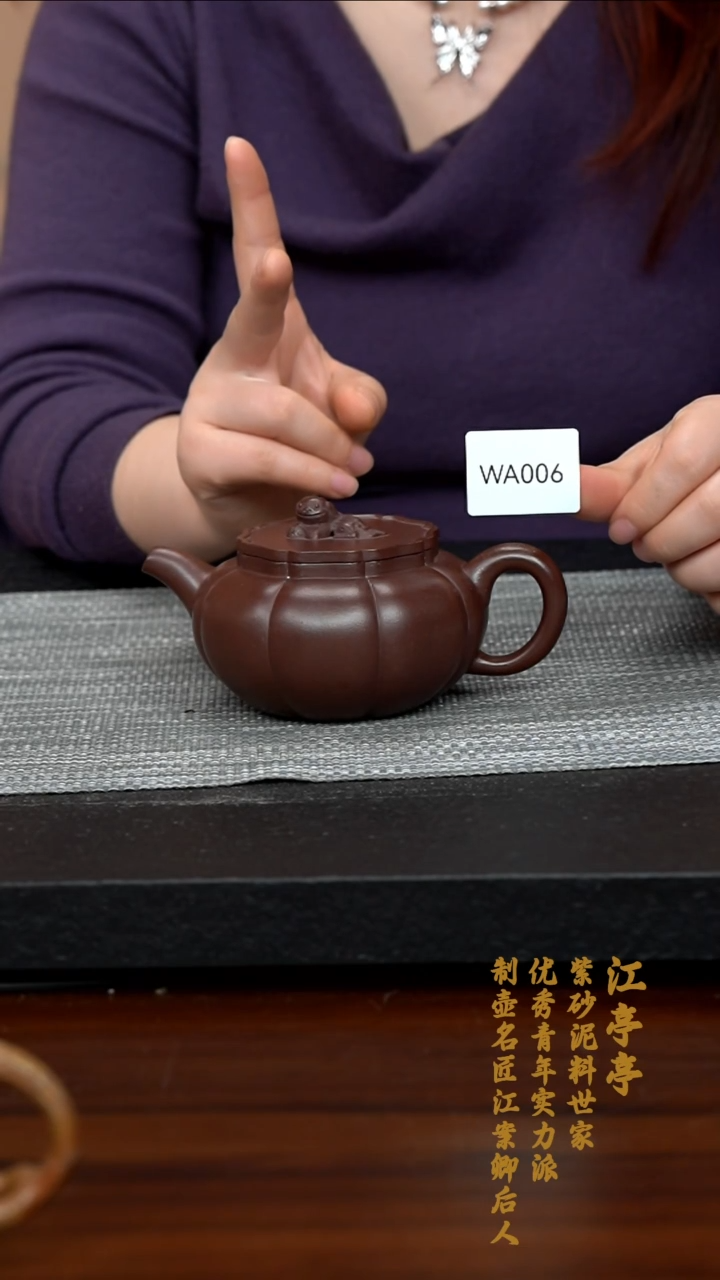 【闪购商品】紫砂茶壶WA006-0221TTJ
