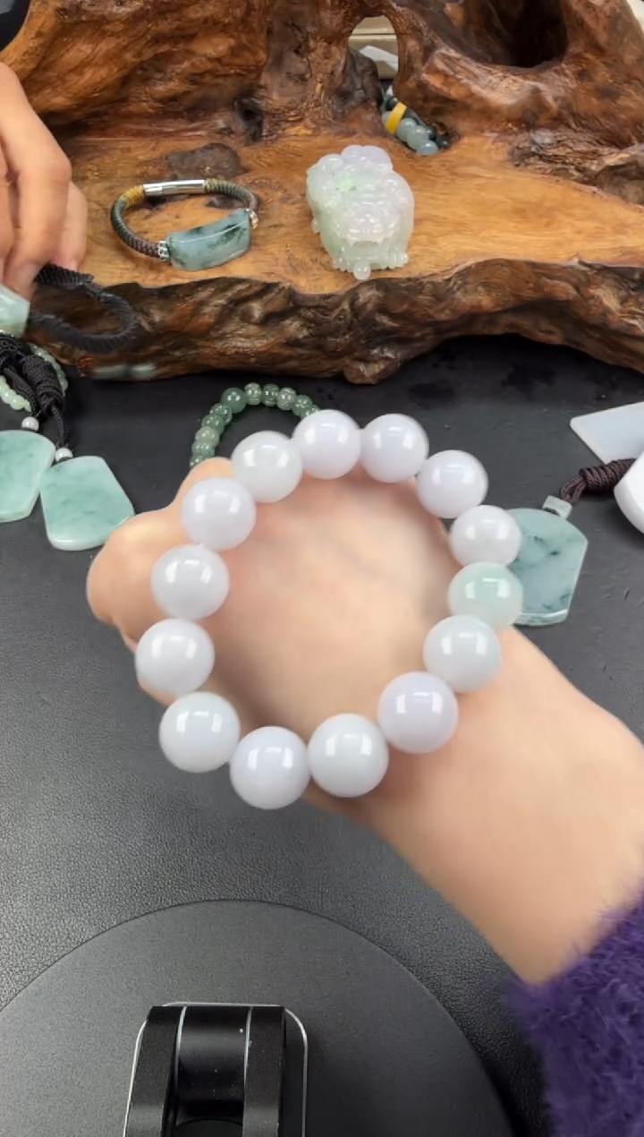 未镶嵌手串翡翠翡翠饰品-326