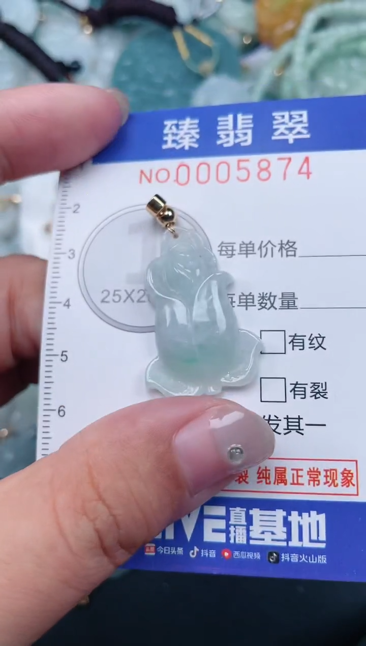 颈饰未镶嵌翡翠.0005874