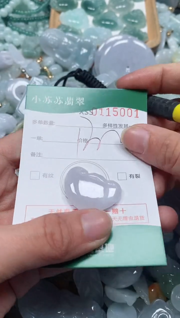 【闪购商品】翡翠颈饰未镶嵌闪购商品0115001