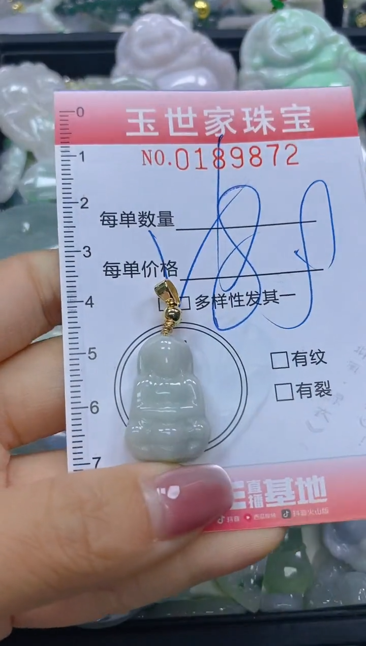 【闪购商品】翡翠颈饰未镶嵌闪购0189872多样性发其一