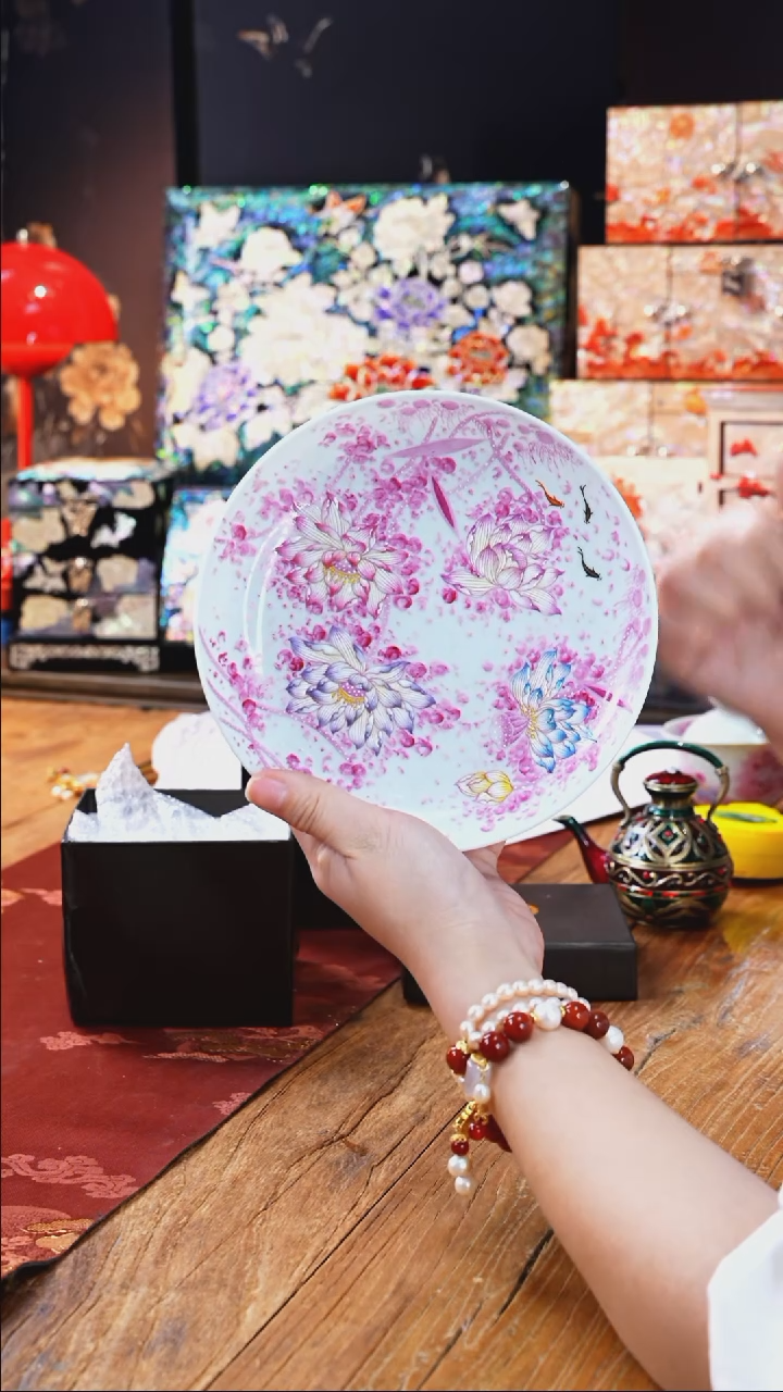 【闪购商品】瓷片豆包儿推荐饰品摆件