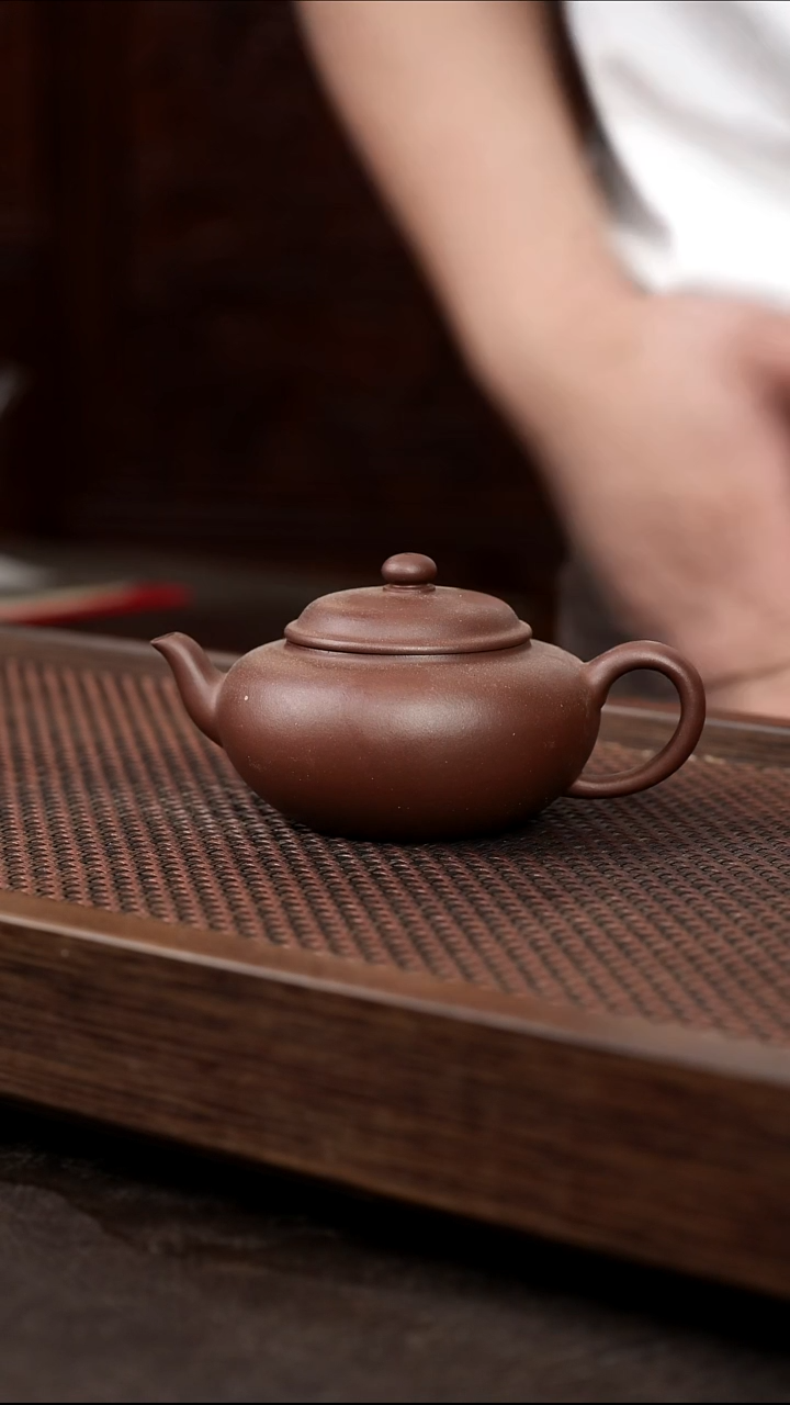 茶壶紫砂1-1扁樱
