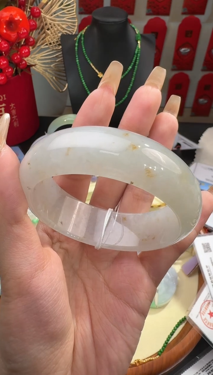 【闪购商品】翡翠手镯未镶嵌手镯