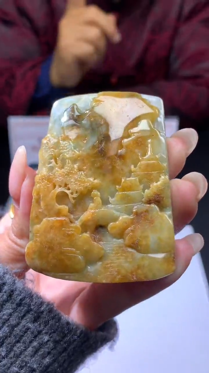 【闪购商品】定制翡翠未镶嵌不退不换CMH1件-A