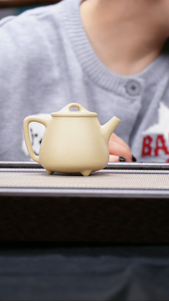 【闪购商品】紫砂茶壶本山绿泥 高石瓢