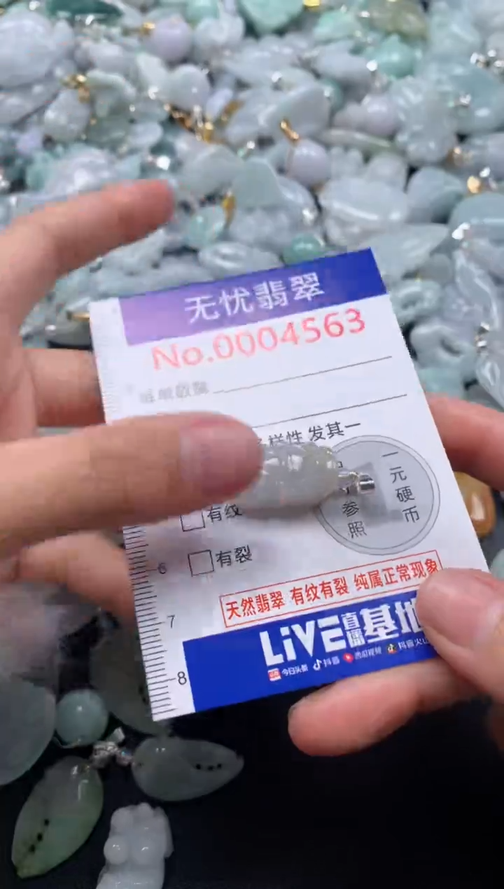 颈饰未镶嵌翡翠4563