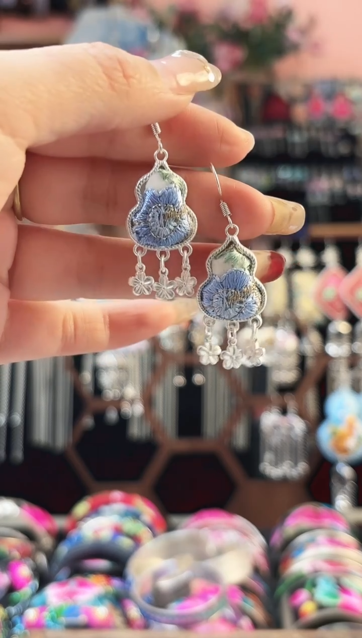 艺枝独绣手工饰品234