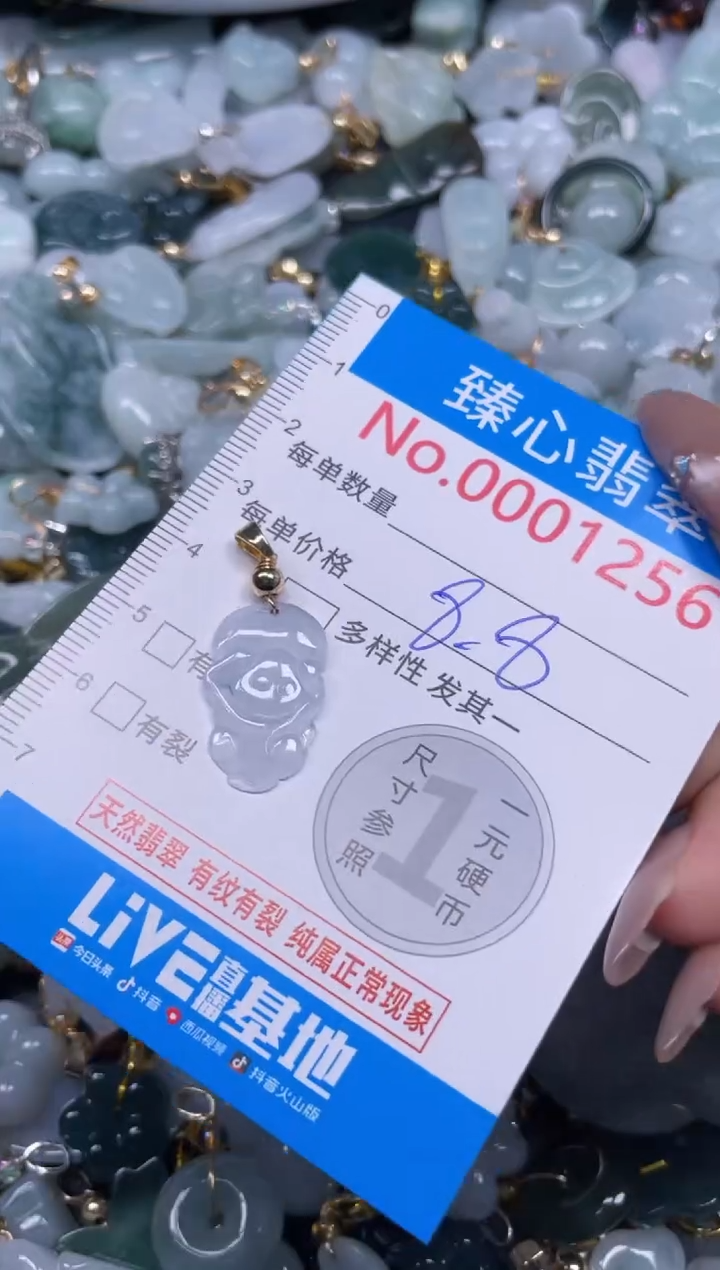 颈饰未镶嵌翡翠1256