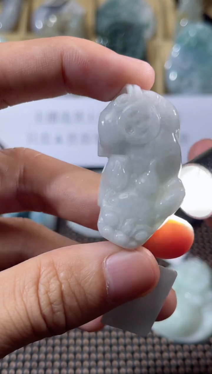 【闪购商品】翡翠颈饰未镶嵌天然缅甸A货翡翠（多样性发货）貔貅