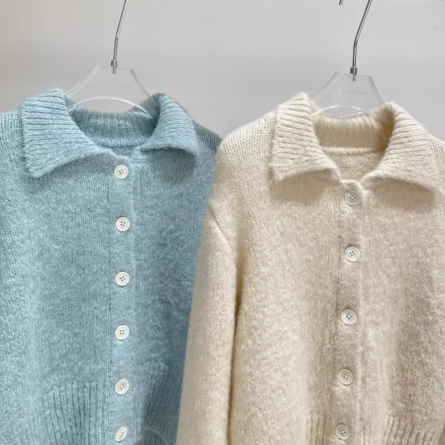 高端货~休闲百搭毛针织开衫外套女装2026春秋新款秋冬洋气上衣