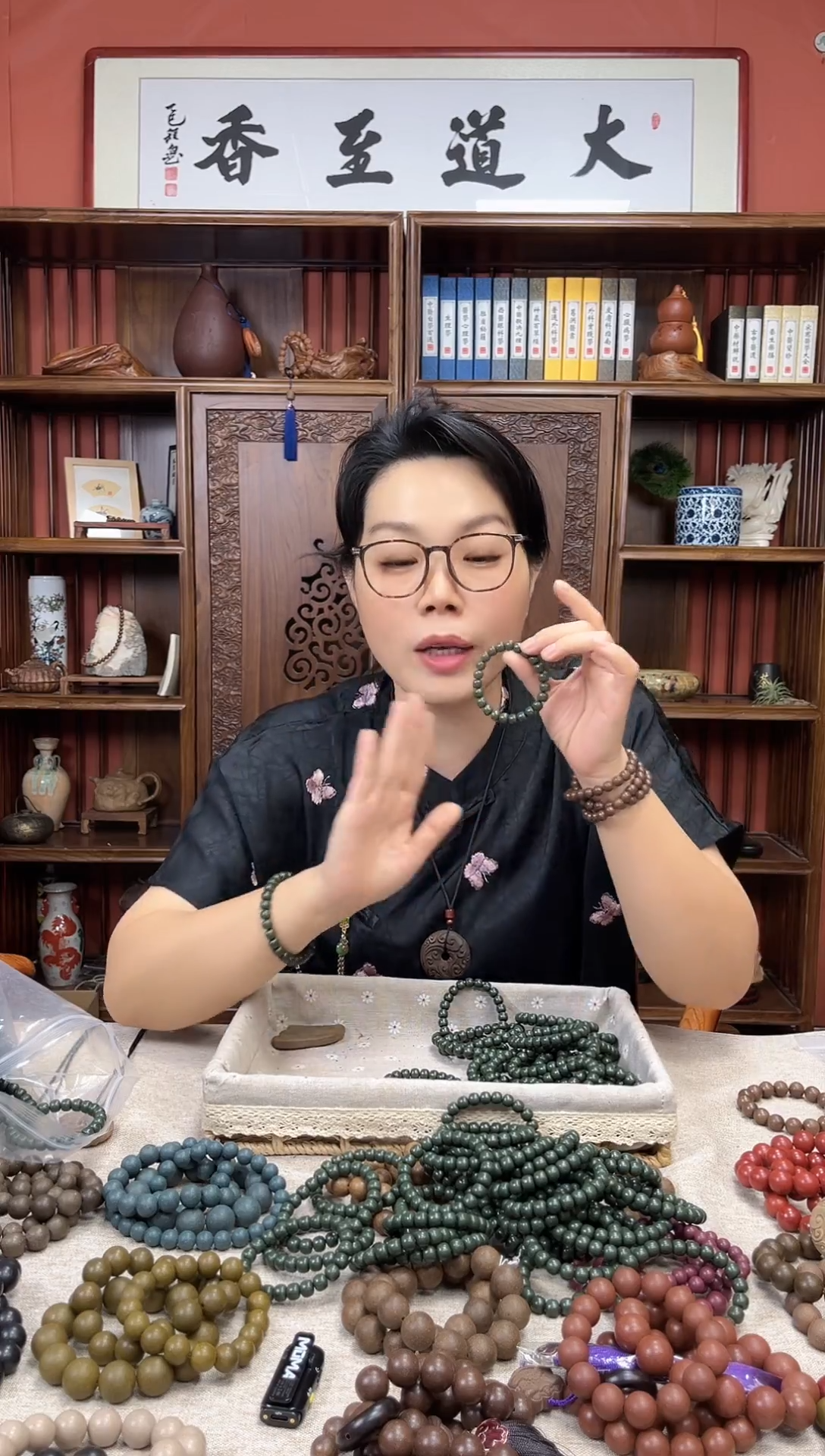 泥塑【福利专属】月落安睡手串送四颗备珠