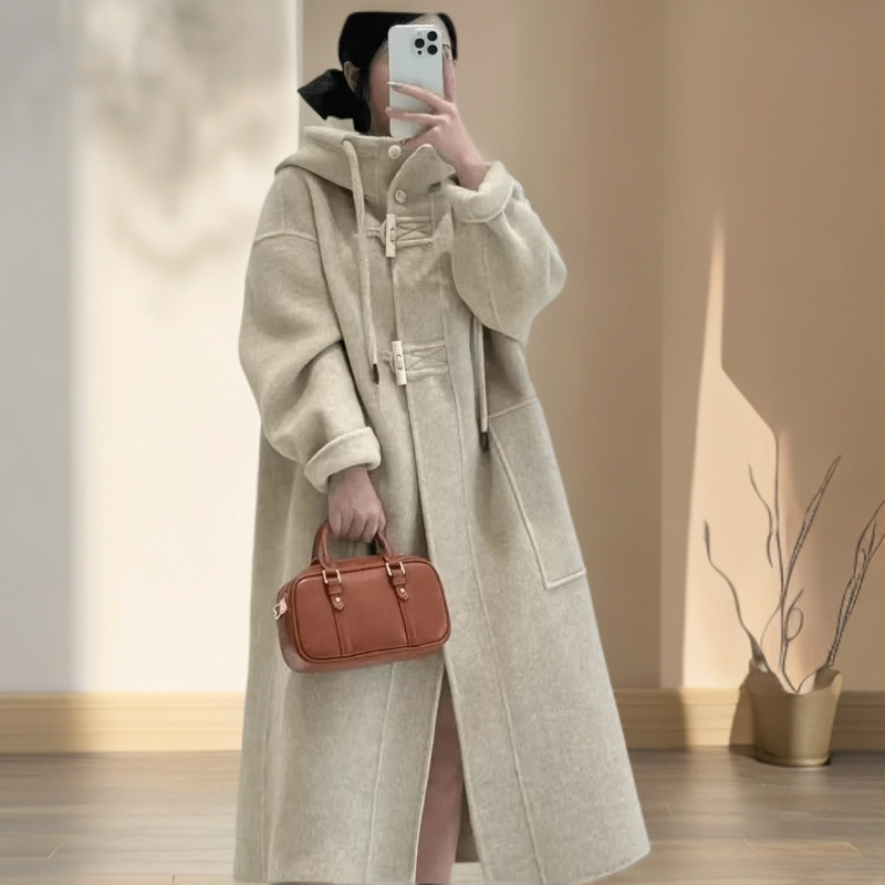 媛媛家推荐款百搭时尚大衣209-299连帽宽松气质