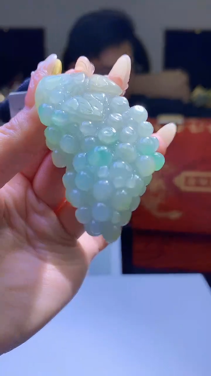 【闪购商品】定制翡翠未镶嵌8003jj-毛货挂件44